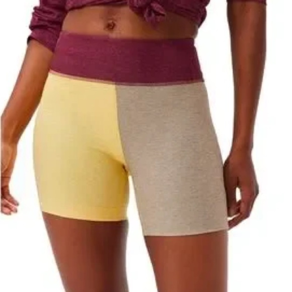 Outdoor Voices Women's multi color block shorts
